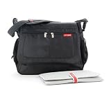 Skip Hop Via Messenger Diaper Bag Black by Skip Hop