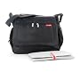Skip Hop Via Messenger Diaper Bag Black