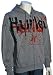 Hurley Facet Zip Fleece Hoody - Heather Grey