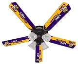 LSU Tigers Officially Licensed Logo Ceiling Fan