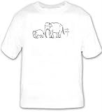 T-shirt with animal, baby, zoo, fauna, park, elephant