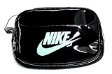 NIKE エナメルショルダーバッグ チーム364 ナイキ Sサイズ 20L BA2382 067 ブラック/ブラック/（ホワイト）の画像