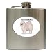 American Eskimo Hip Flask (6 oz)