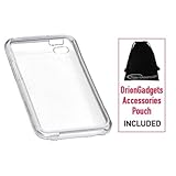 Plastic Protector Case for Apple iPod Touch 4G (Clear) (Includes OrionGadgets Accessory Pouch)