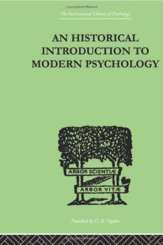 International Library of Psychology: An Historical Introduction To Modern Psychology (The International Library of Psychology Vol. 116) 2Rev edition by Murphy Gardner (1999) Hardcover