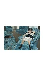 Legendarte Lienzo Mary Cassatt - Ragazzina In Poltrona Blu