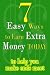 7 Easy Ways To Earn Extra Money Today to help you make ends meet - 2011 Edition