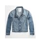 Future Favorites Medium Worn Denim Jacket - Blue X Med