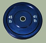 45 lb Rubber Bumper Plate