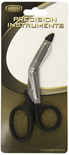 Prestige 5.5 inch Nurses Utility Scissors with Black Handles