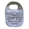 babies funny bibs support man utd