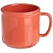 Carlisle 4305252 Sunset Orange 10.9 Oz. Stackable Mug (Case of 12)