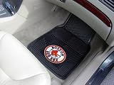 Boston Red Sox 2 PIECE RUBBER/VINYL CAR/TRUCK/AUTO FLOOR MATS