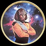 Star Trek :The Next Generation Limited Edition Plate~ Lieutenant Worf