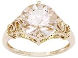 14KT RG 3.25CT MORGANITE RING