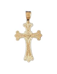 CleverEves 14k Gold Pendant Cross 6.7 - Gram(s)