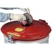 Justrite 26754 55 Gallon Vapor Trap Drum Cover, 6" Height, 22-1/2" - 22-3/4" Diameter