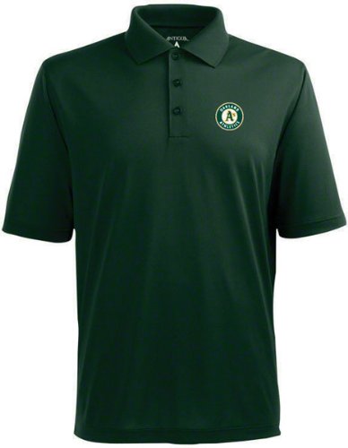 Oakland Athletics Green Pique Extra Light Polo Shirt