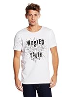 Springfield Camiseta Manga Corta (Blanco)