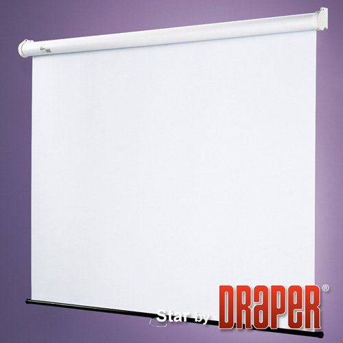 Draper 209003 Star Manual Wall and Ceiling Projection Screen