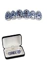 Deluxe Blue Diamond Saphire Pimp Gangster Grillz Set