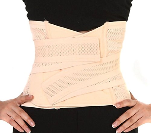 Wowlife Postpartum Recovery Belly Abdomen Waist Slimming Shaper Wrapper Belt Breathable