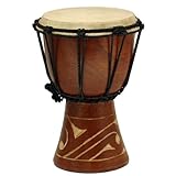 Carved Jembe Drum