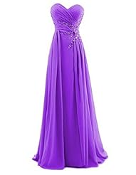 Sexy Beaded Cocktail Sweetheart Chiffon Evening Dress/Bridesmaid Dress/Prom Dress/Wedding Party Dress 
