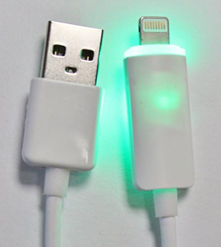 iPhone 6/6plus - Intelligent LED Display Brand Lighting Charger and Data Transfer 8 Pin to USB Cable.