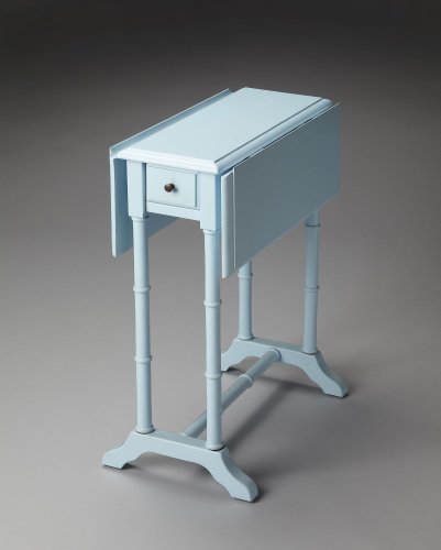 Butler Specialty Baby Blue Drop-Leaf Table - 2334253 Butler Specialty Baby Blue Drop-Leaf Table - 2334253