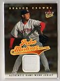 2004 Fleer Ultra Pedro Martinez Game Used Jersey Baseball Card Only 99 Made