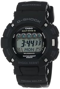 Casio Men's GW9000A-1 G-Shock Mudman Solar Atomic Watch