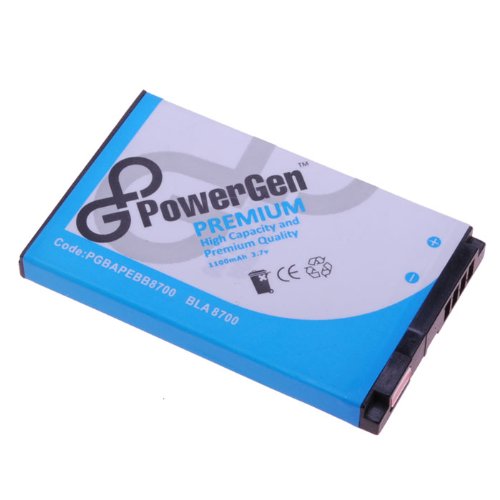 1100mAh PowerGen Premium PDA battery for Blackberry 8700 ,