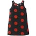 polka-dot velvet jumper