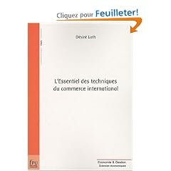 L'Essentiel des techniques du commerce international