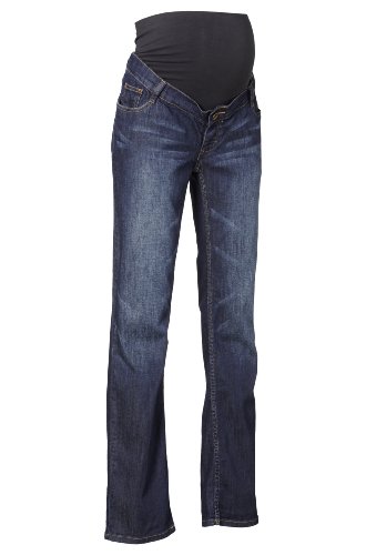 ESPRIT Maternity Damen Umstandsmode/ Hose M8C010, Gr. 40, Blau (Darkwash 910) Preisvergleich