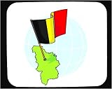 Mouse Pad with international, country, Belgium