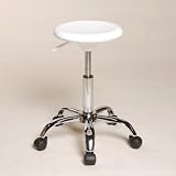 WORK STOOL Drum/Chair/Office/Kitchen/Computer C41 white