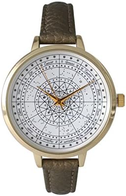Olivia Pratt Women's Astrological Compass Watch - Bronze
