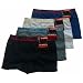 4 er Pack Herrenboxer-Retroshorts von Hombre, Microfaser.