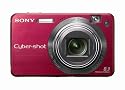Sony Cybershot DSCW150/R 8.1MP Digital Camera with 5x Optical Zoom with Super Steady Shot (Red)
