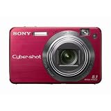 Buy Sony Cybershot DSCW150 R 8.1MP Digital Camera with 5x Optical Zoom with Super Steady Shot (Red) by Sony