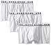 BOSS HUGO BOSS Men's Cotton Stretch 3 Pack Boxer Shorts/Trunks, White, Medium