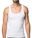 Collected Threads Men's Ultra Low Tank Top Invisible Undershirts 3-Pack White jT Tank