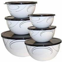 Corelle Coordinates 12-Piece Large Bowl Set, Simple Lines