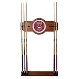 NCAA Loyola Chicago Wood and Mirror Wall Cue Rack