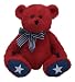 Ty Classic Patriotic Bear in Red