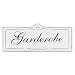 NOSTALGIE METALLSCHILD GARDEROBE BLECHSCHILD BLECH