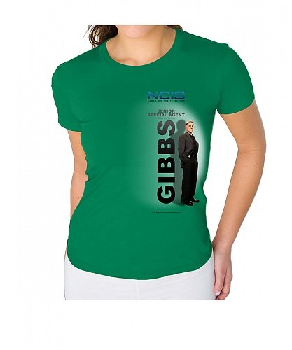 NCIS - Leroy Gibbs - Kelly Ladies Fine Cotton Jersey Tee - Small