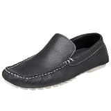 Calvin Klein Men's David Slip On,Navy/White,11 M